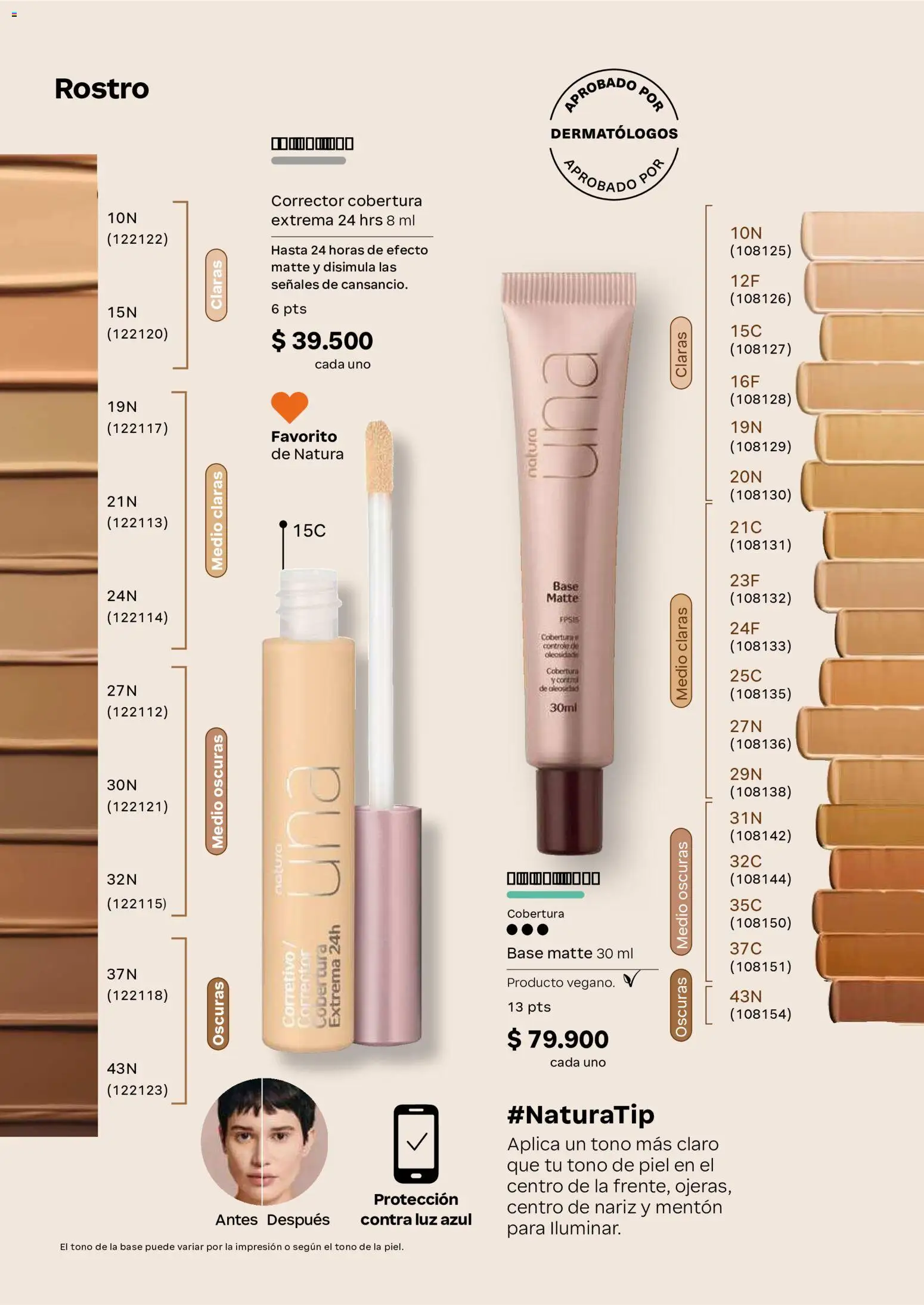 Natura revista - valida desde el 01/07/2026 | Página: 80 | Productos: Corrector