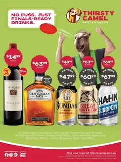 Preview of Deals - No fuss. Just Finals-ready Drinks. 31/08 - valid from 31/08/2026