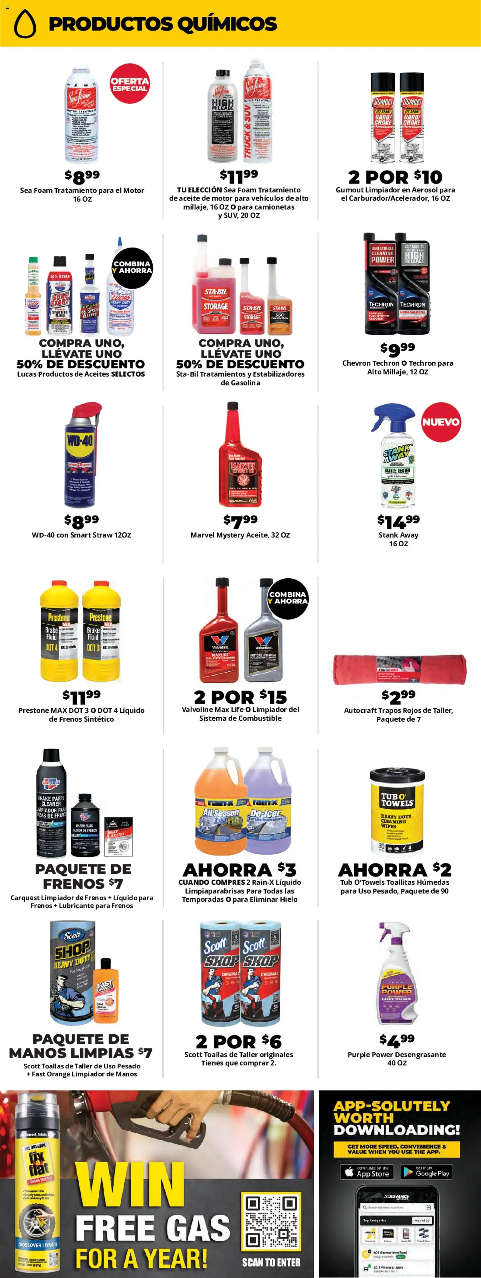 Advance Auto Parts Sales Ad - Spanish - valid from 10/11/2026 | Page: 3