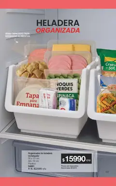 Vista previa Gigot - CAMPAÑA 09 válido desde el 18.05.2026 | Página: 143 | Productos: Organizador, Heladera