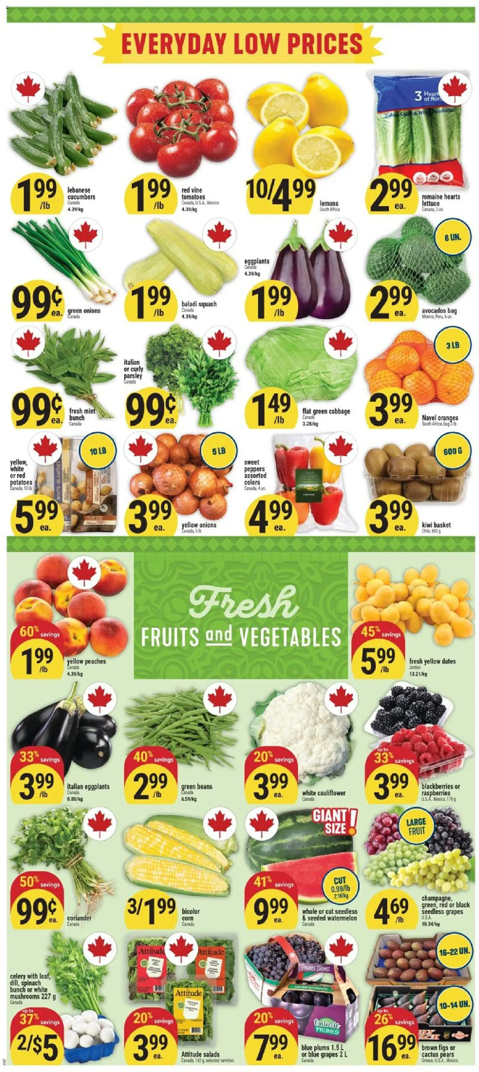 Adonis flyer valid from Aug 20, 2026 | Page: 2 | Products: Fruit, Corn, Oranges, Pears