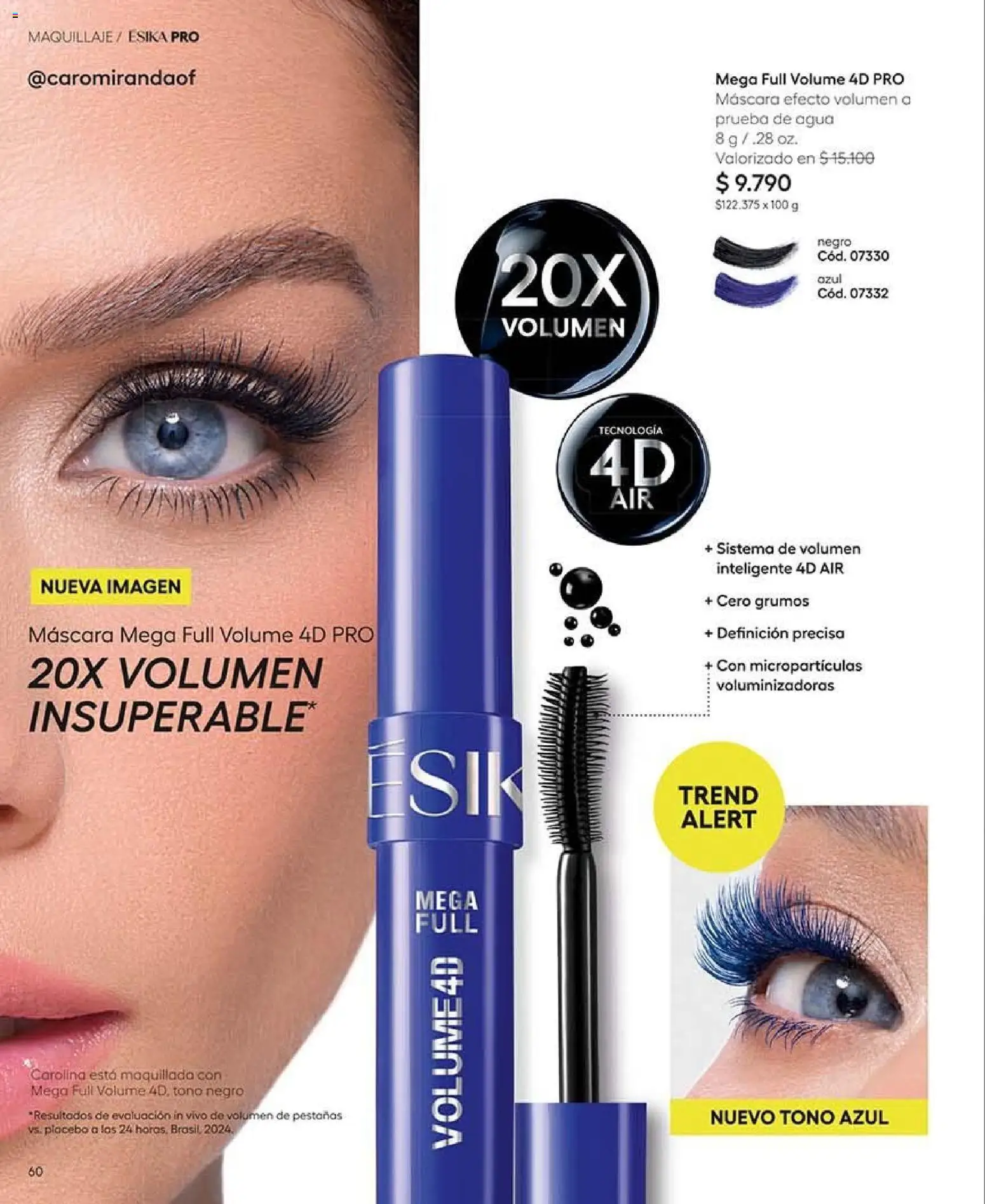 Catálogo Ésika Campaña 16 │ válido desde el 28.09.2026 | Página: 64 | Productos: Agua, Maquillaje, Máscara