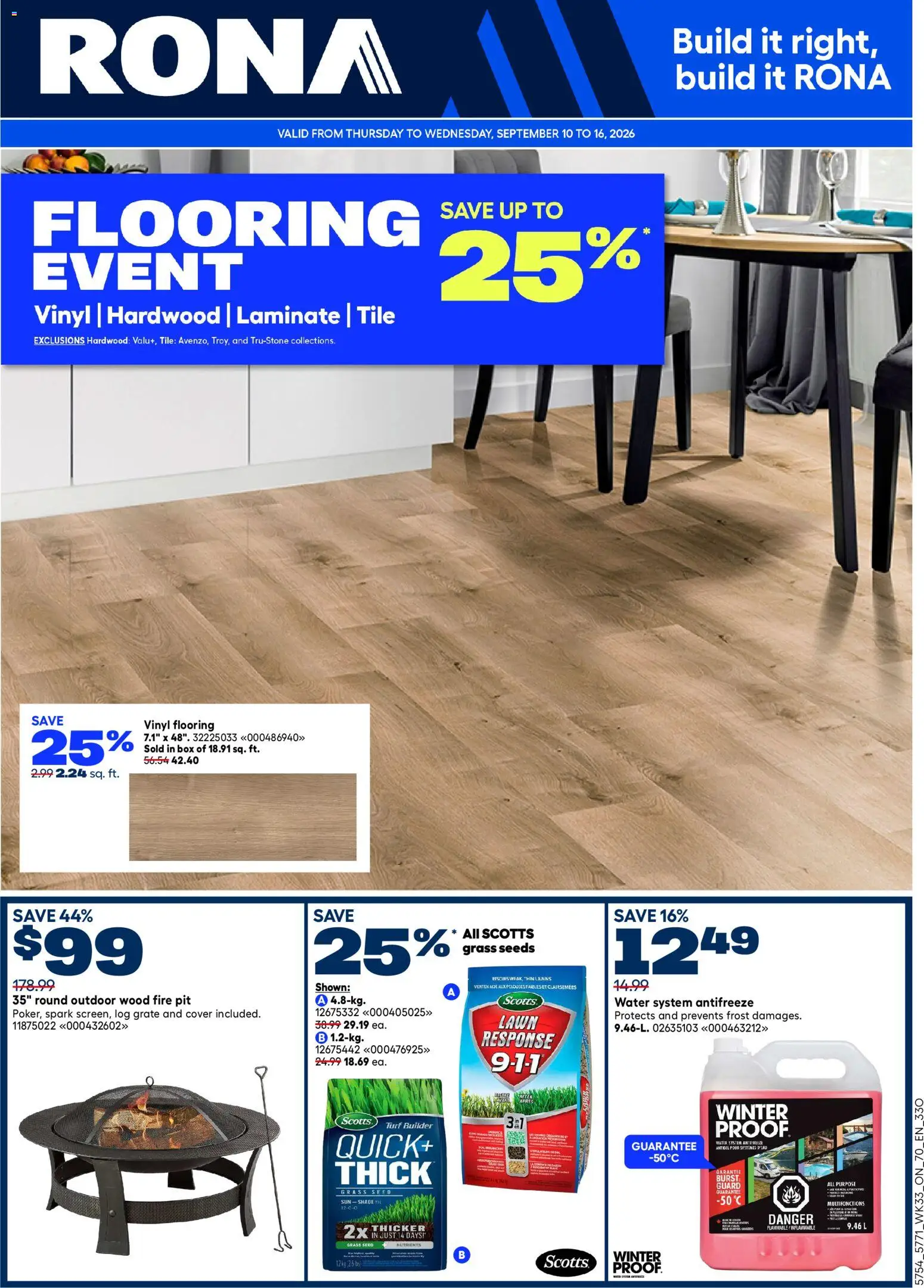 Rona flyer valid from Sep 10, 2026 | Page: 2