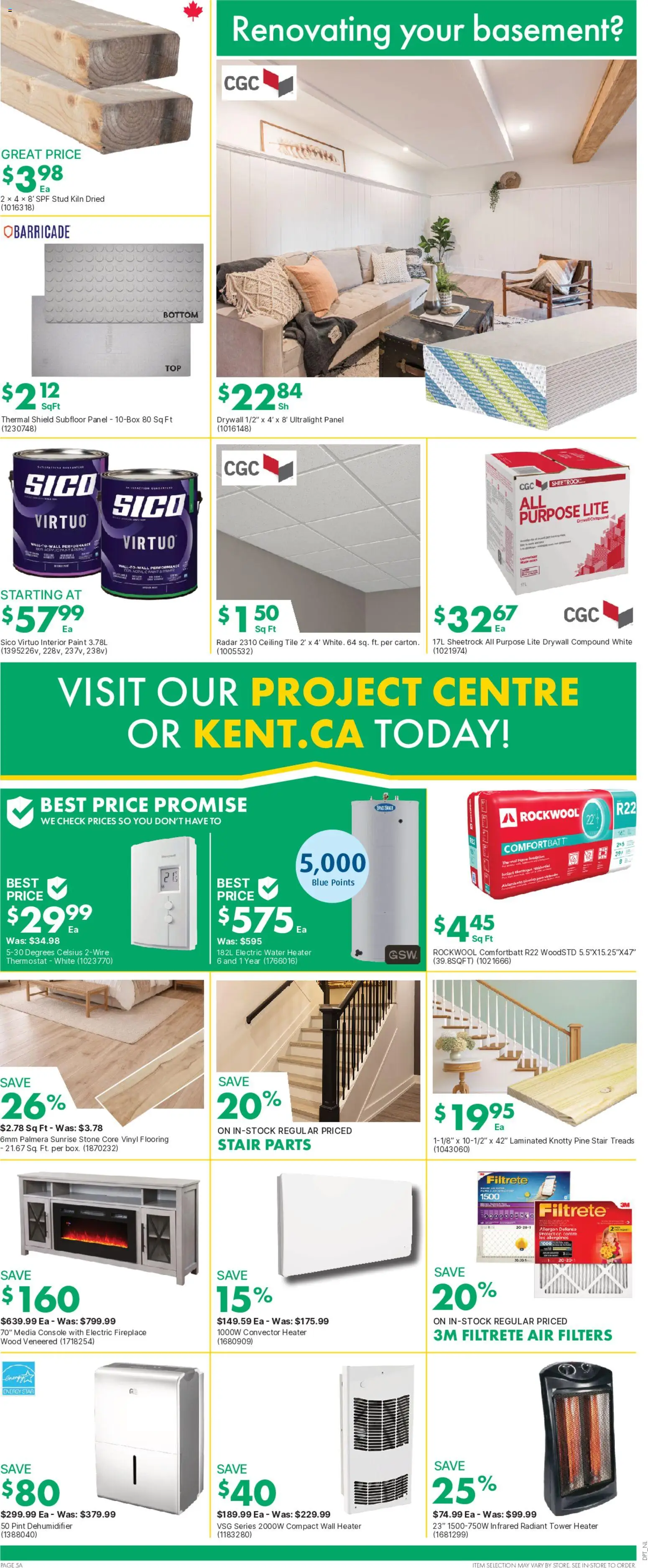 Kent flyer valid from Sep 10, 2026 | Page: 11 | Products: Water