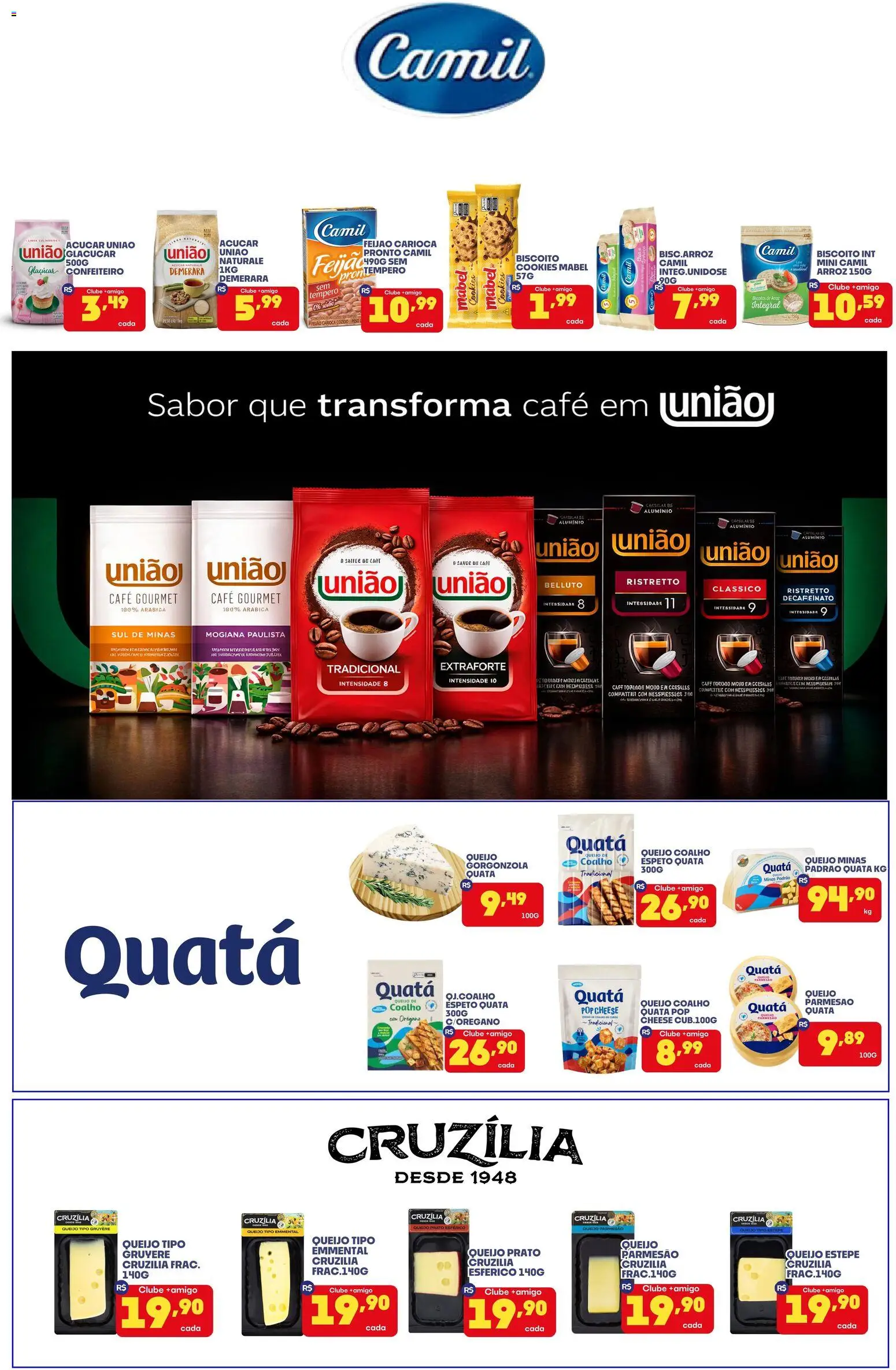 Boa Supermercados Folheto - válido de 22/09/2026 | Página: 3 | Produtos: Queijo, Parmesão, Queijo coalho, Queijo parmesão