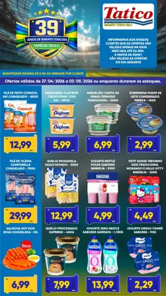 Tatico - Ofertas da semana - Pré-Visualização do folheto da loja Tatico, válido de 27.04.2026