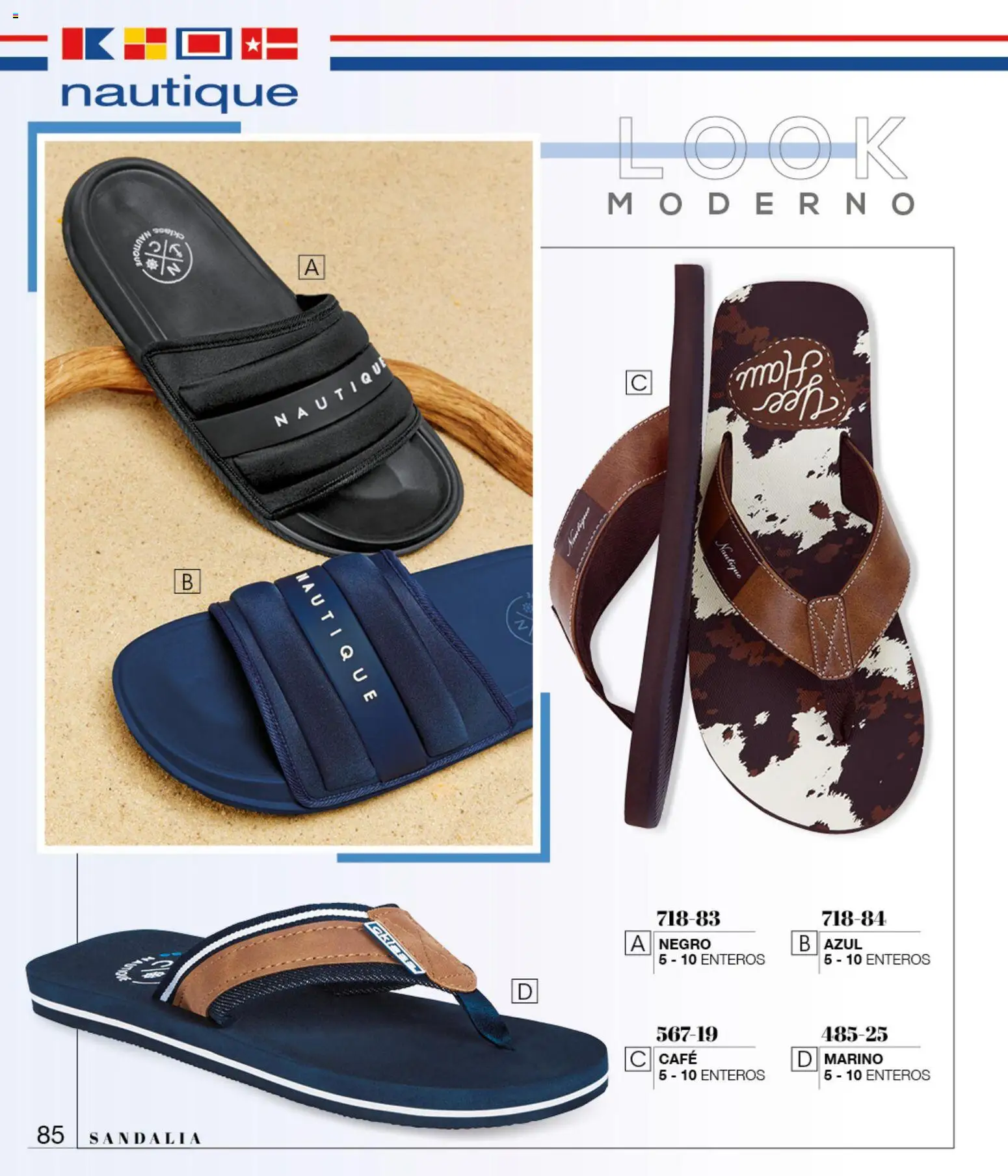 Nuevas ofertas de Cklass válidas en toda la República Mexicana desde el 08/07/2026. ¡Encuentra las mejores ofertas en Cklass catálogo Sandalias! | Página: 94 | Productos: Café