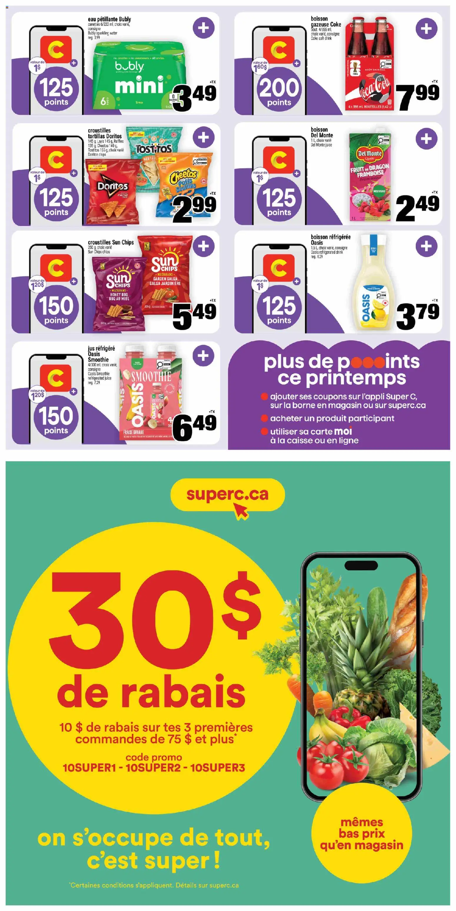 Super C flyer valid from 28.05.2026 | Page: 18 | Products: Chips, Juice