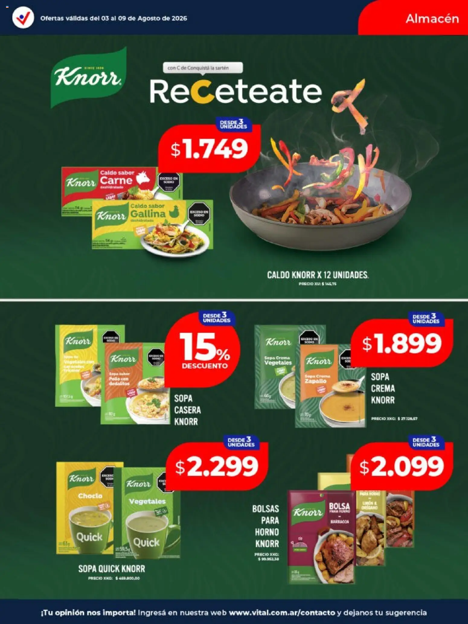 Vital - Ofertas │ válido desde el 03/08/2026 | Página: 17