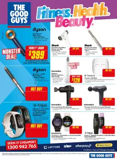 Preview of The Good Guys DBD - valid from 16/07/2026 | Page: 15 | Products: Mask, Watch, Dryer, Hair dryer