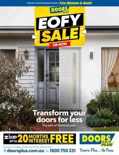 Preview of Doors Plus catalogue - valid from 01.06.2026