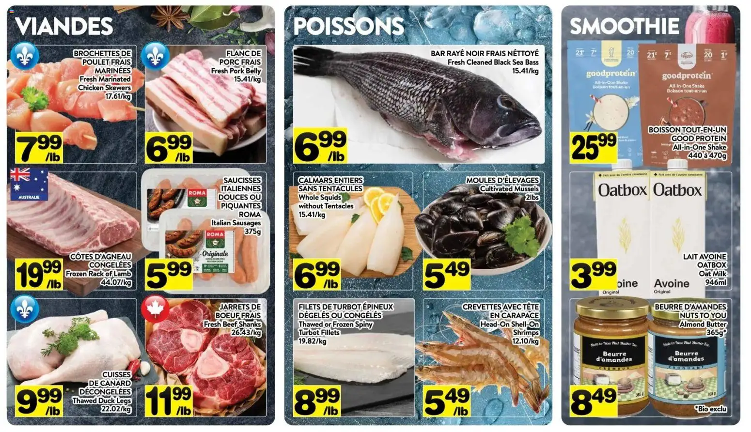 Pa Supermarché flyer valid from 25.05.2026 | Page: 4 | Products: Beef, Nuts, Milk, Chicken