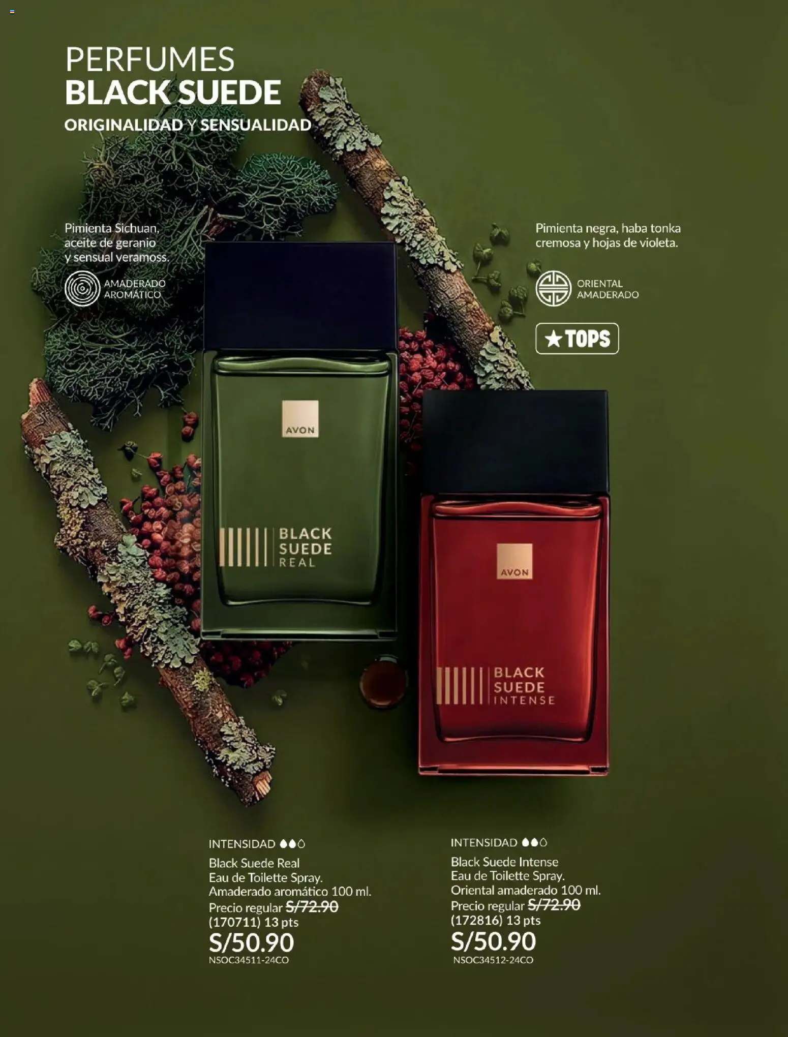 Catálogo Avon válido desde 24.05.2026 | Página: 93 | Productos: Aceite, EAU de Toilette