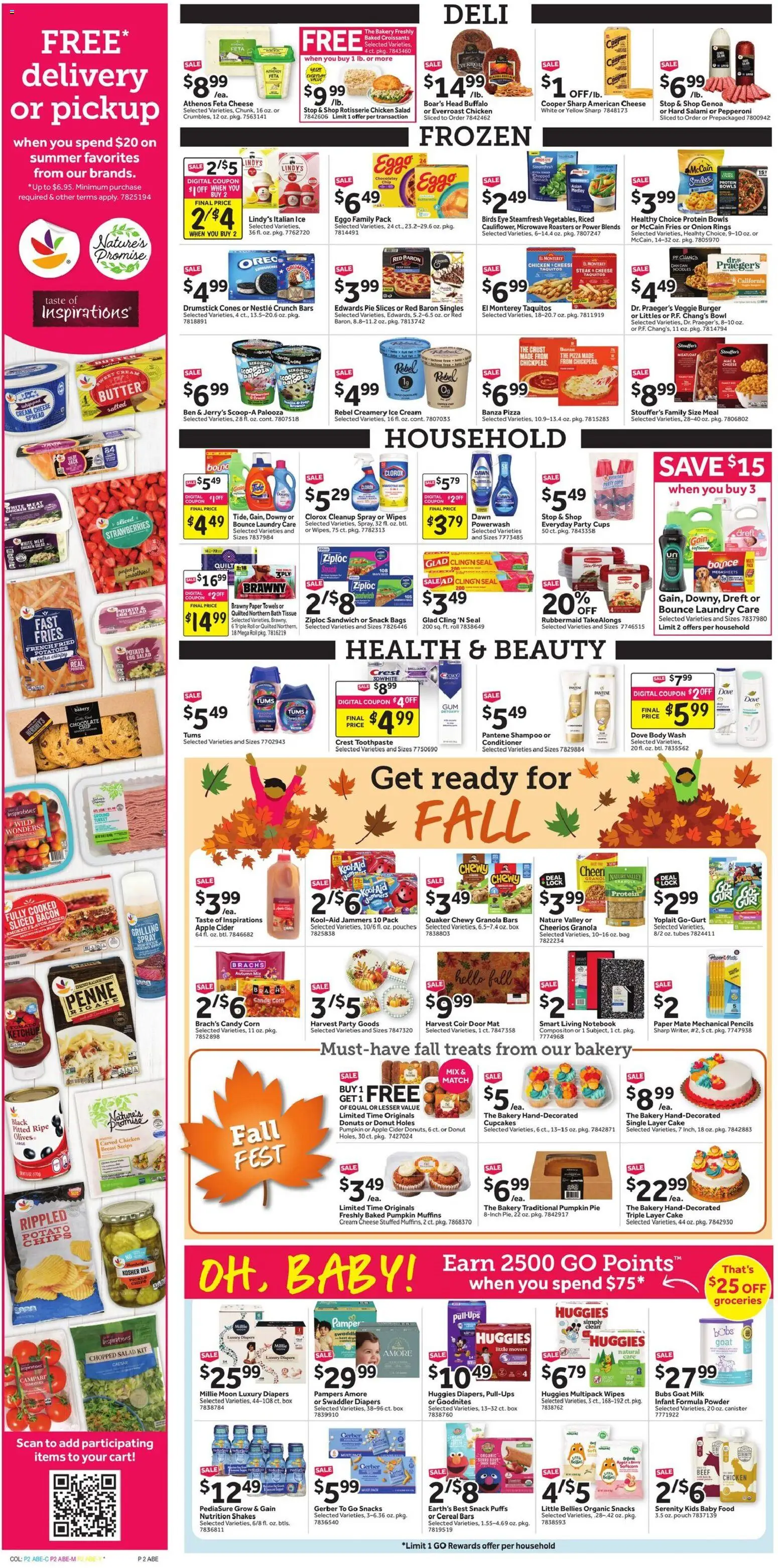 Stop & Shop Weekly Circular - NY - valid from 07/31/2026 | Page: 3 | Products: Conditioner, Chocolate, Notebook, Quilt