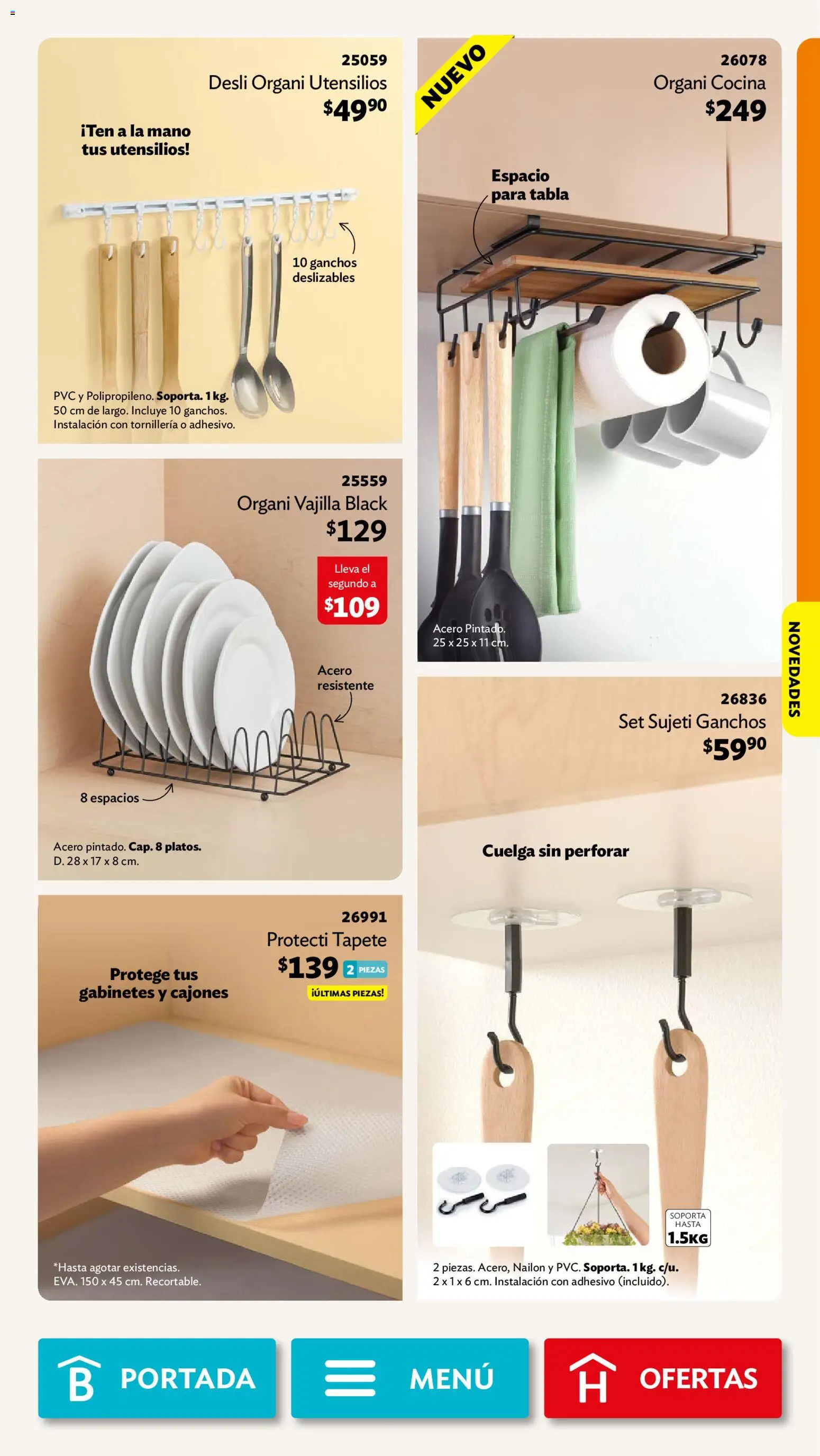 Nuevas ofertas de Betterware válidas en toda la República Mexicana desde el 28/09/2026. ¡Encuentra las mejores ofertas en Betterware campaña 10 2026! | Página: 37