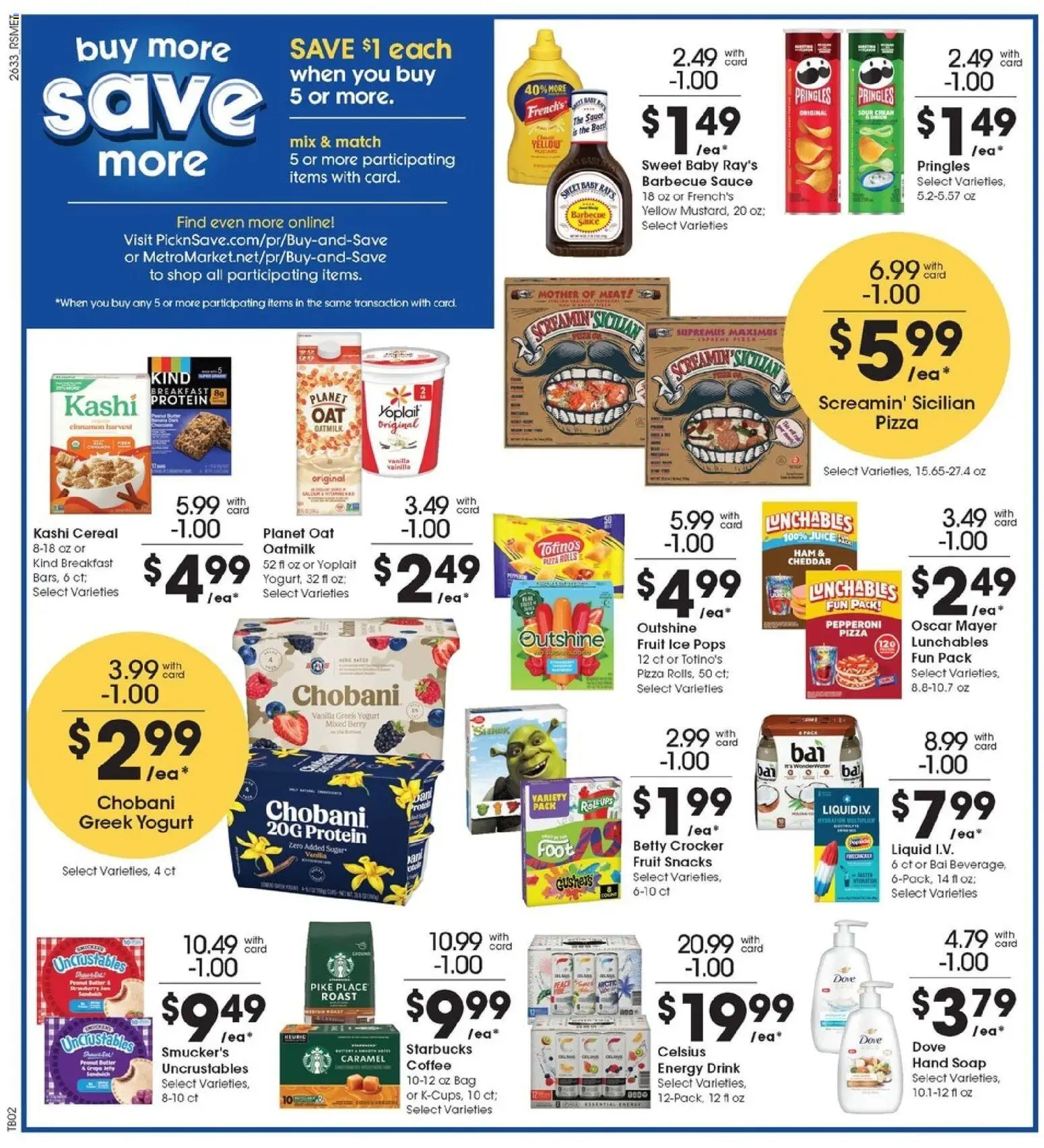 Pick ‘n Save Weekly Ad - valid from 09/16/2026 | Page: 4 | Products: Ham, Juice, Cereal, Snacks