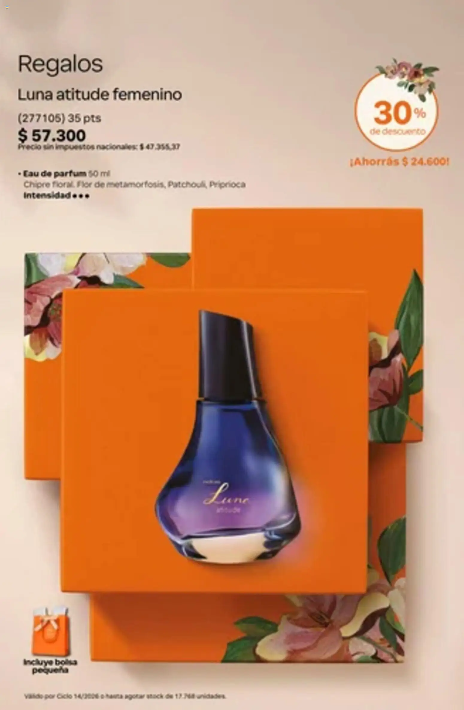 Catálogo Natura Ciclo 14 │ válido desde el 01/10/2026 | Página: 8 | Productos: Bolsa