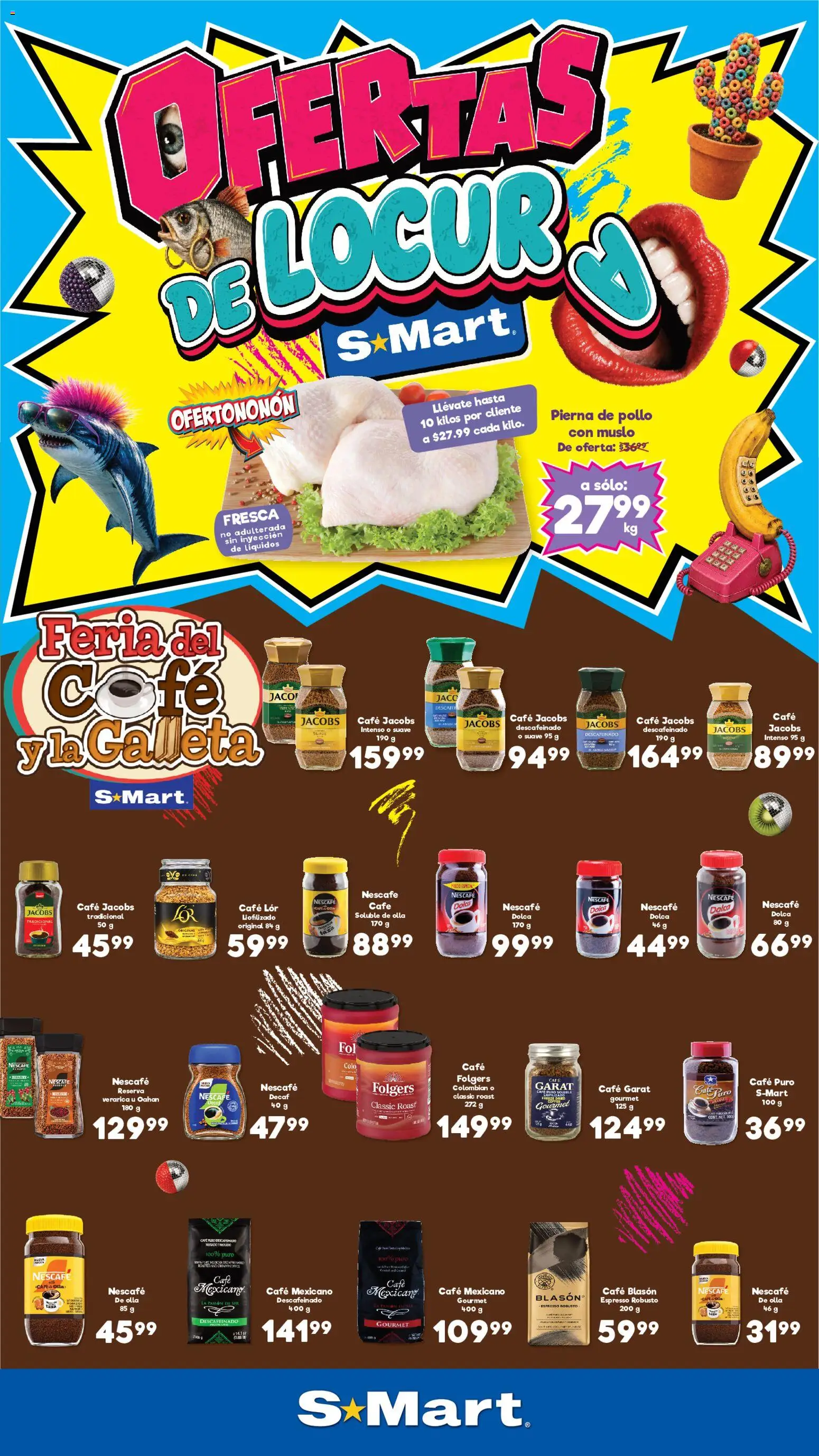 Nuevas ofertas de S-Mart válidas en toda la República Mexicana desde el 09/10/2026. ¡Encuentra las mejores ofertas en S-Mart folleto Ofertas de feria Matamoros, Nuevo Laredo, Reynosa! | Página: 1