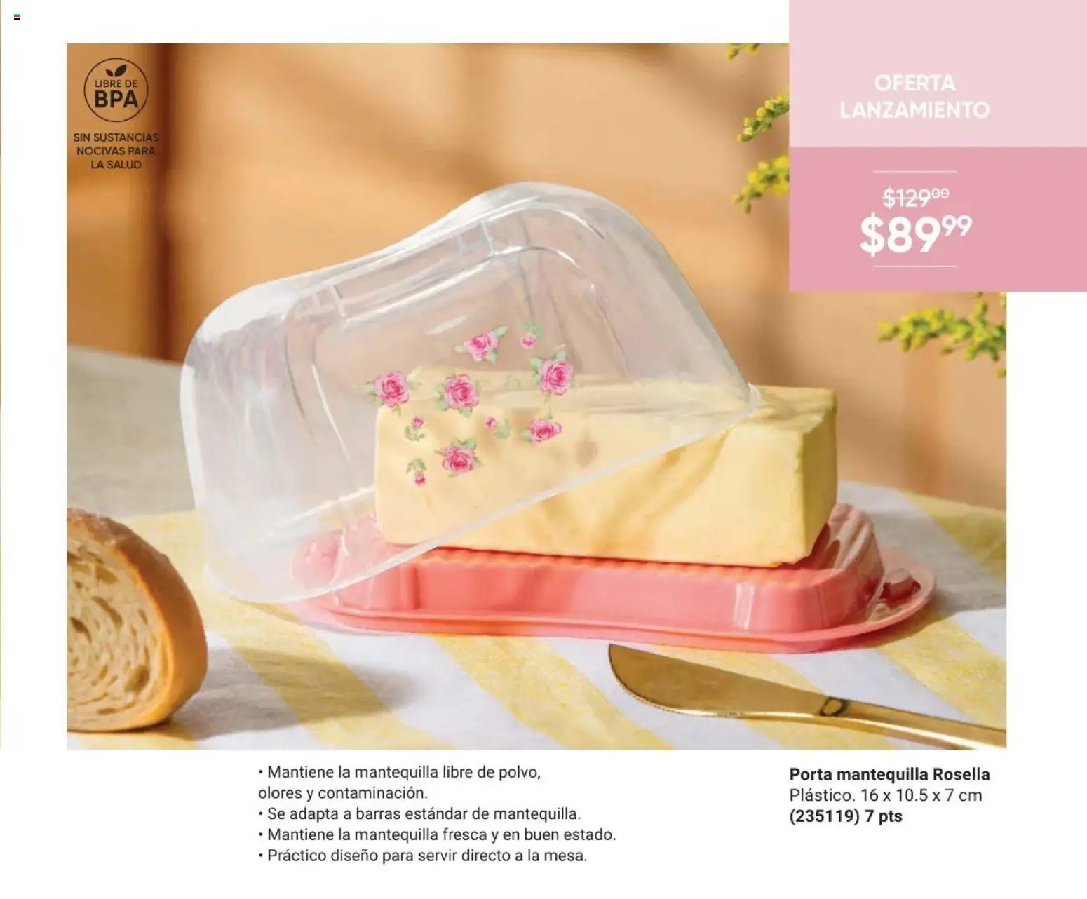 Nuevas ofertas de AVON válidas en toda la República Mexicana desde el 02.04.2026. ¡Encuentra las mejores ofertas en AVON Casa & Estilo 6 2026! | Página: 15 | Productos: Mantequilla