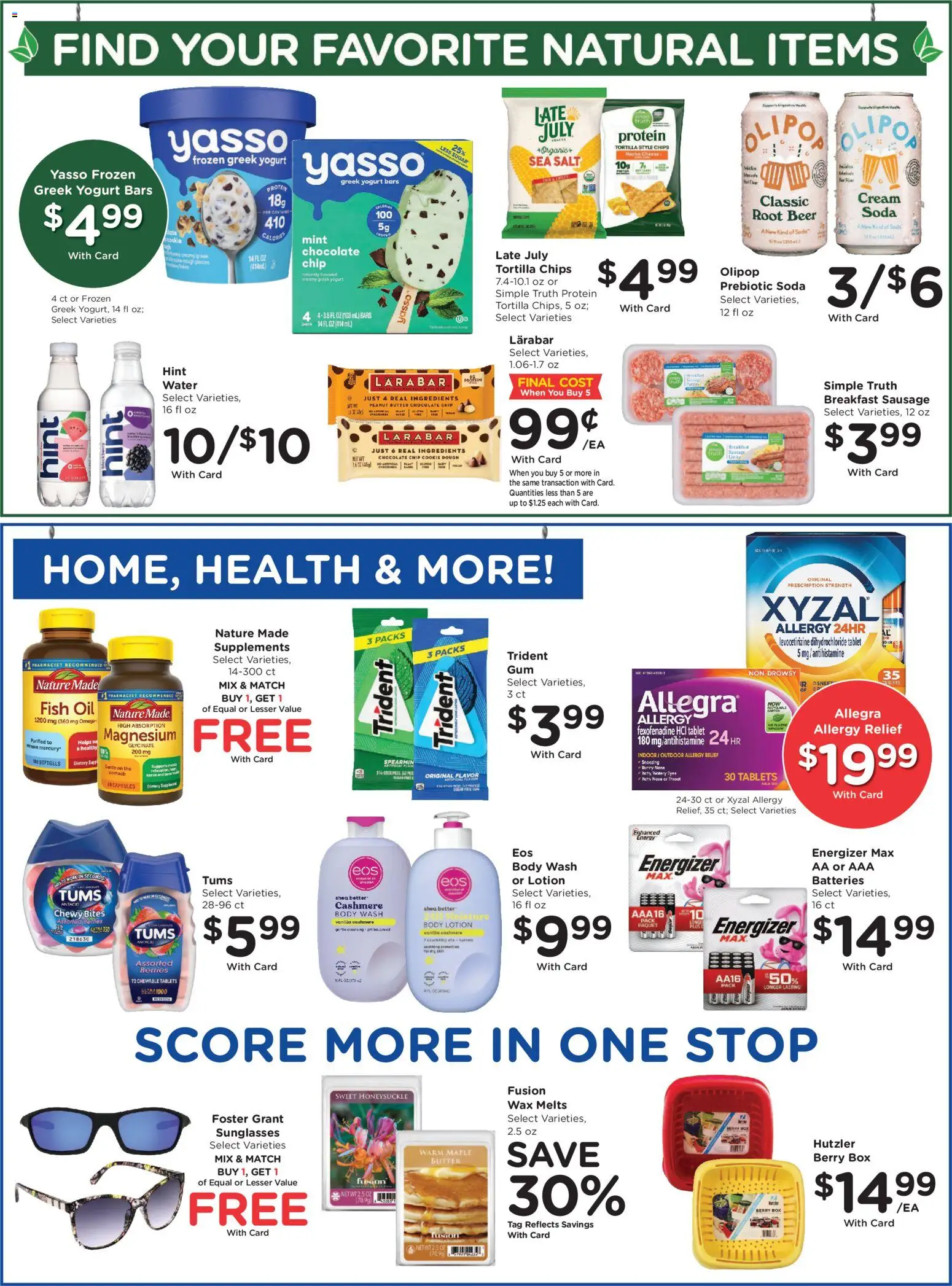 Kroger Weekly Ad - valid from 27.05.2026 | Page: 9 | Products: Fusion, Butter, Cream, Water
