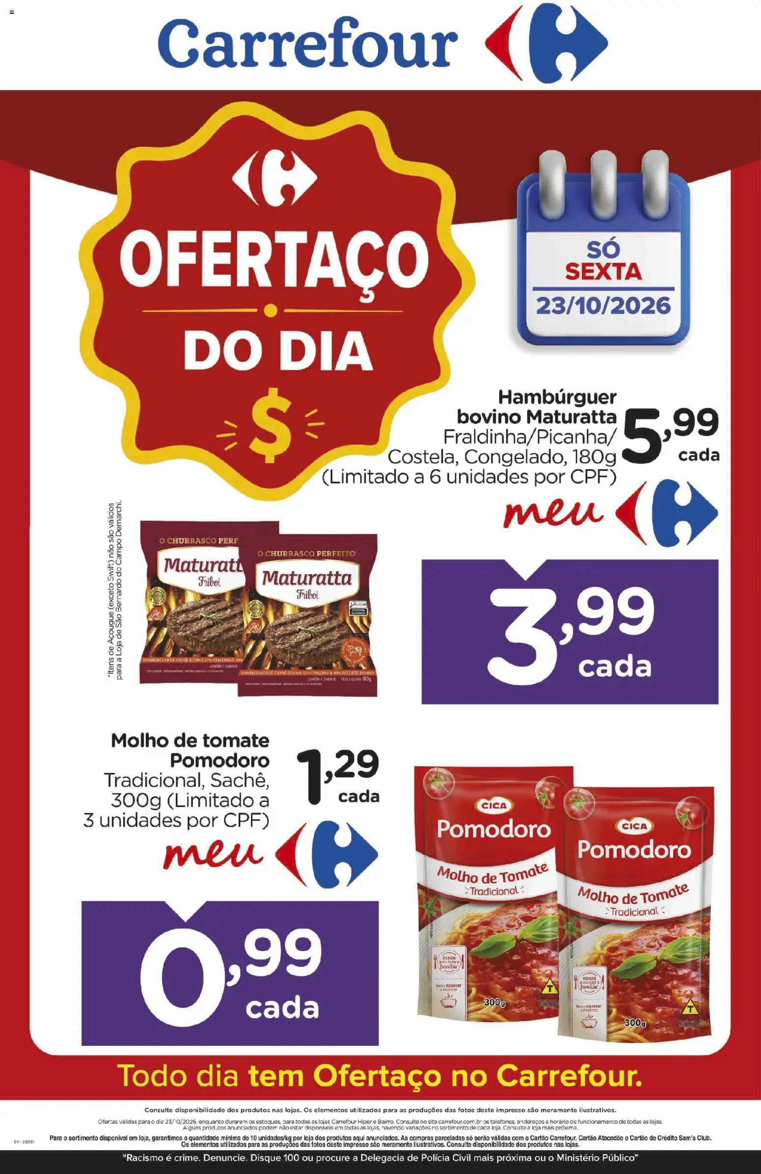 Carrefour Folheto - válido de 23/10/2026 | Página: 1
