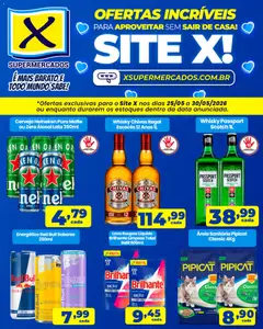 X Supermercados ofertas incríveis - Pré-Visualização do folheto da loja X Supermercados, válido de 25.05.2026 | Página: 1