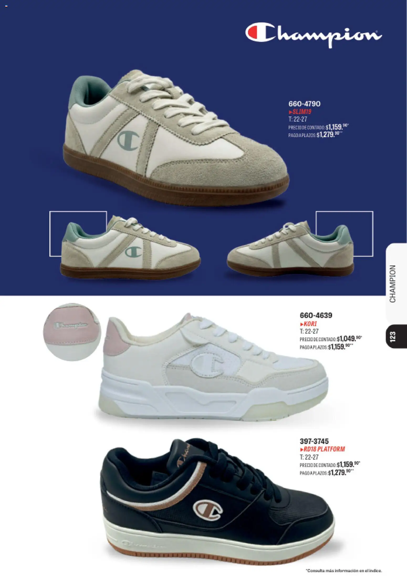 Nuevas ofertas de Andrea válidas en toda la República Mexicana desde el 23/08/2026. ¡Encuentra las mejores ofertas en Andrea catálogo Sport! | Página: 112
