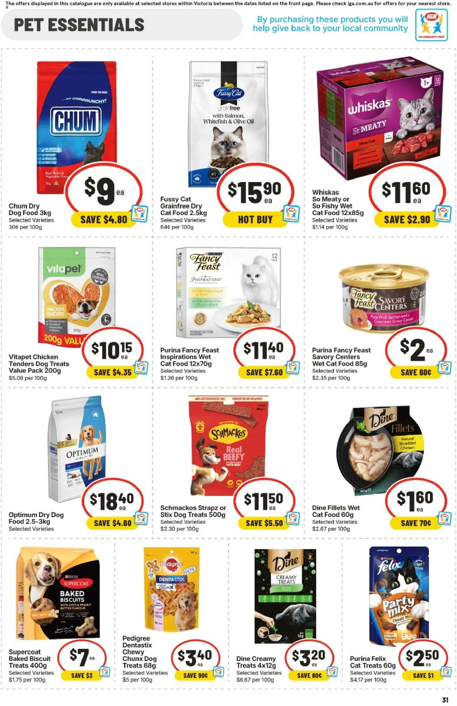IGA catalogue - valid from 10.06.2026 | Page: 29 | Products: Oil, Chicken, Beef, Dog food