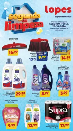 Lopes Supermercados - Ofertas da semana - Pré-Visualização do folheto da loja Lopes Supermercados, válido de 26/10/2026