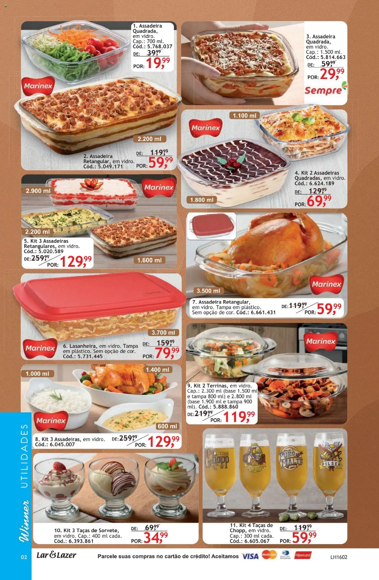 Quatro Estações Folheto - válido de 01.04.2026 | Página: 2 | Produtos: Taças, Base, Assadeira