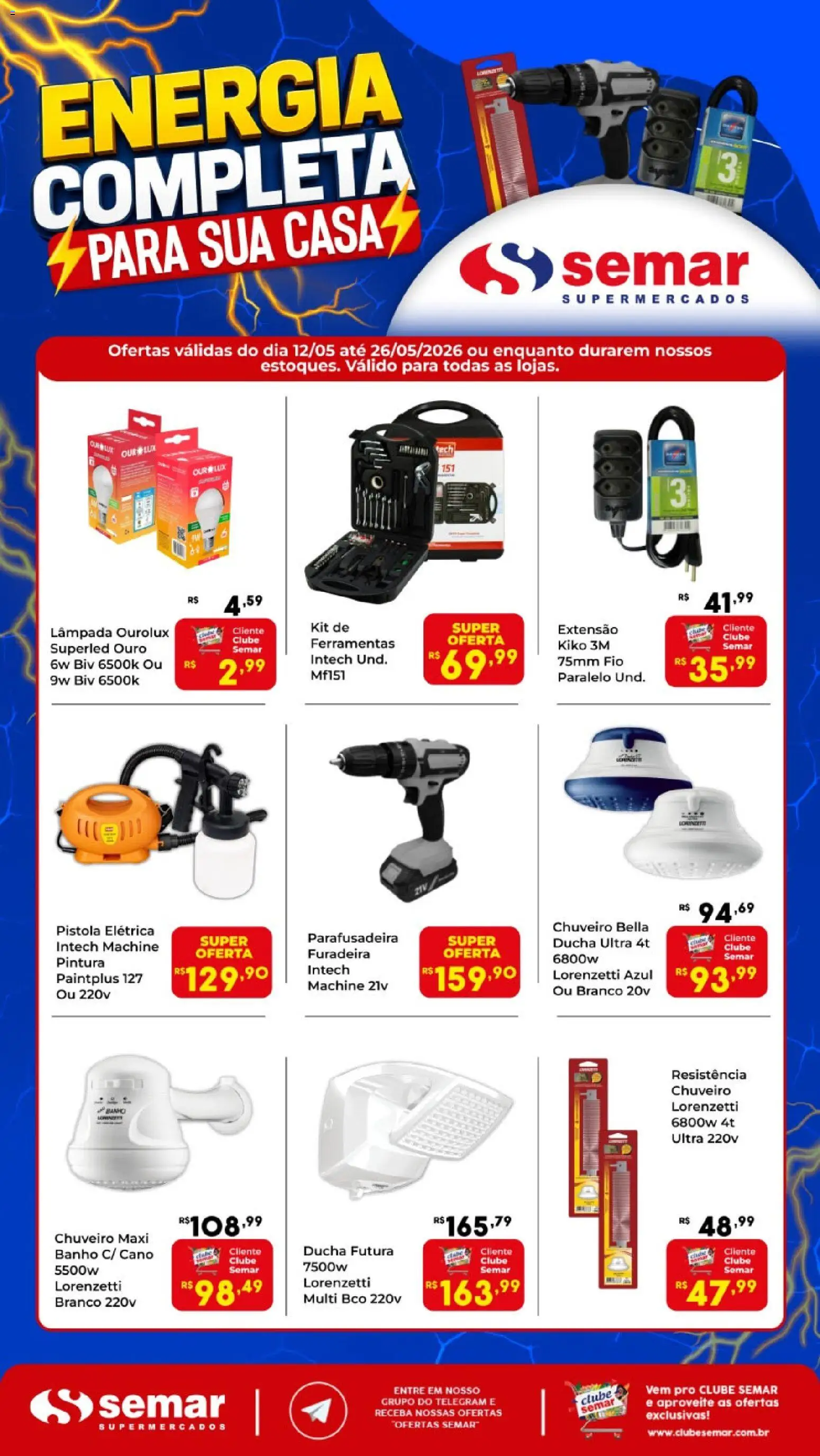 Semar Supermercado Folheto - válido de 12.05.2026 | Página: 1