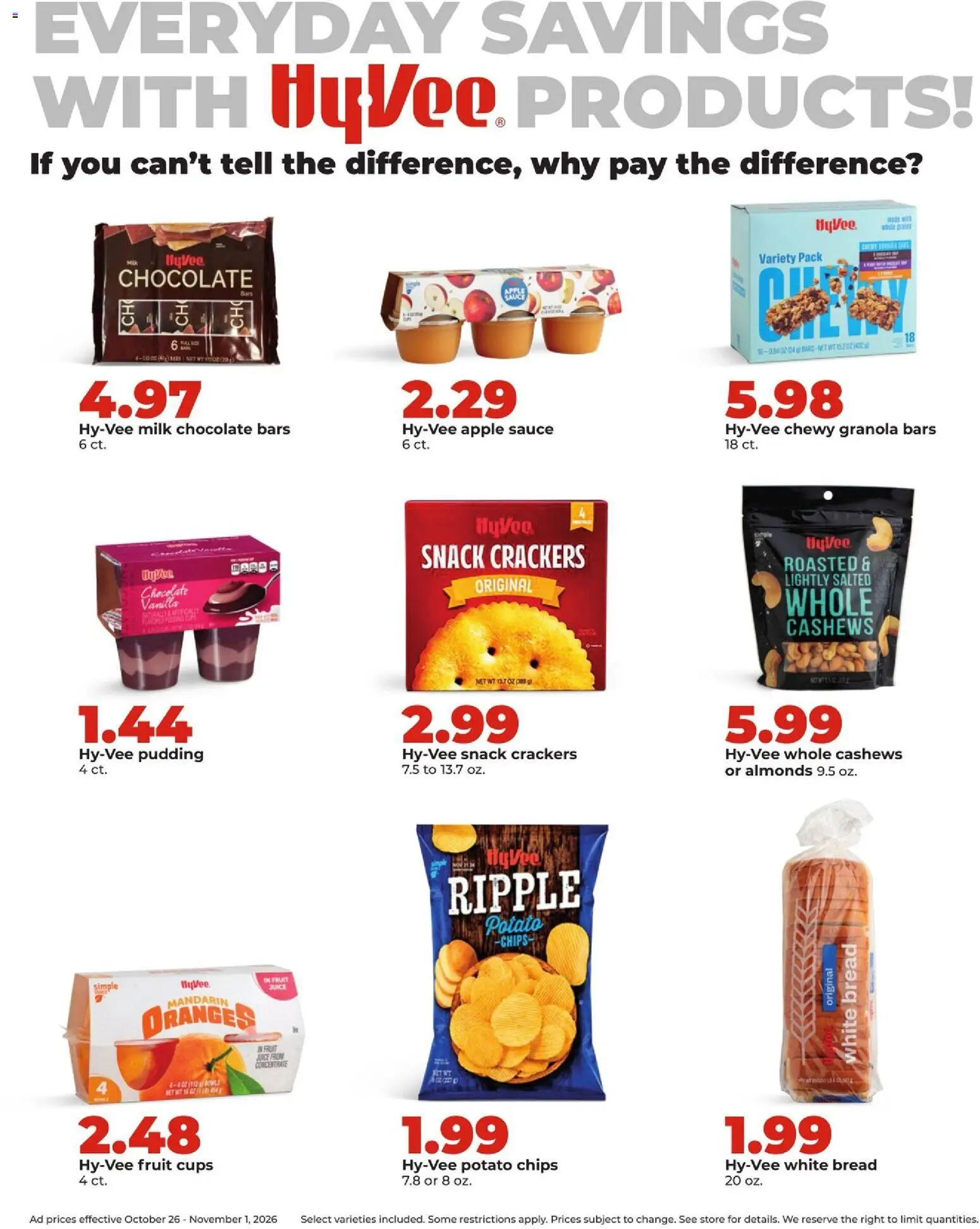 HyVee Weekly Ad - valid from 10/26/2026 | Page: 25