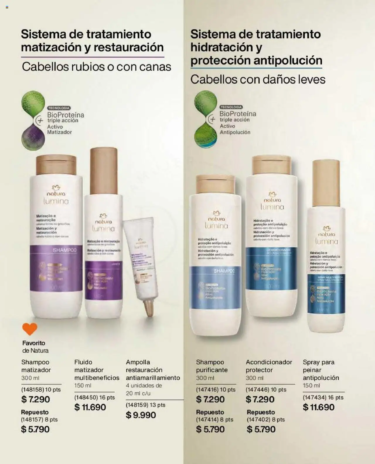 Natura catálogo │ válido desde el 26.06.2025 | Página: 131 | Productos: Ampolla, Acondicionador, Shampoo