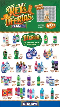 Vista previa de S-Mart folleto Ofertas de feria Juárez, nuevo folleto de la tienda, válido en México a partir del 26.05.2026