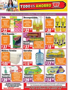 Vista previa de Casa Ley folleto Durango, nuevo folleto de la tienda, válido en México a partir del 29/06/2026