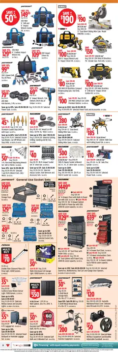 Preview of Canadian Tire flyer - Fall super sale from shop Canadian Tire valid from Sep 24, 2026 | Page: 8