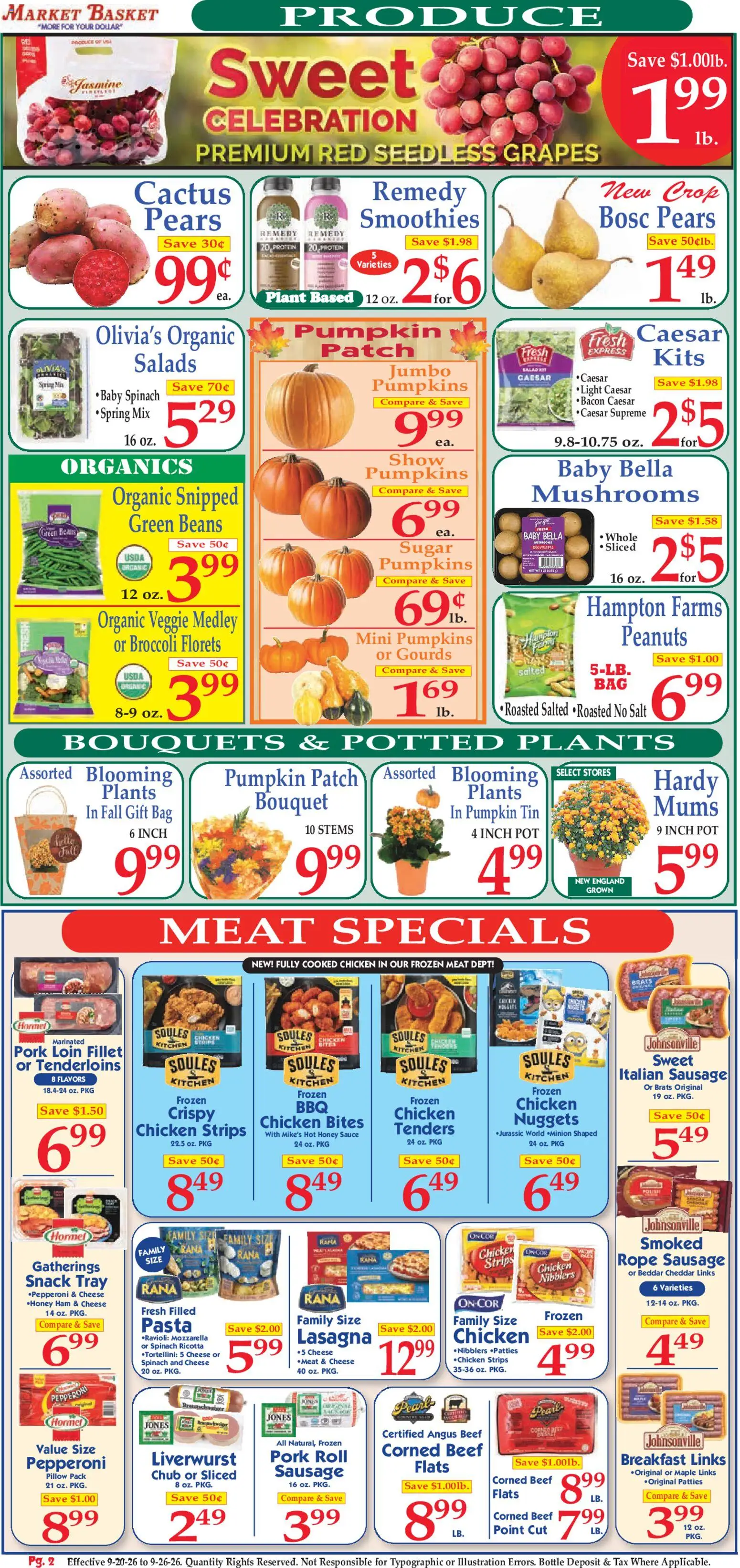 Market Basket Ad - valid from 09/20/2026 | Page: 2
