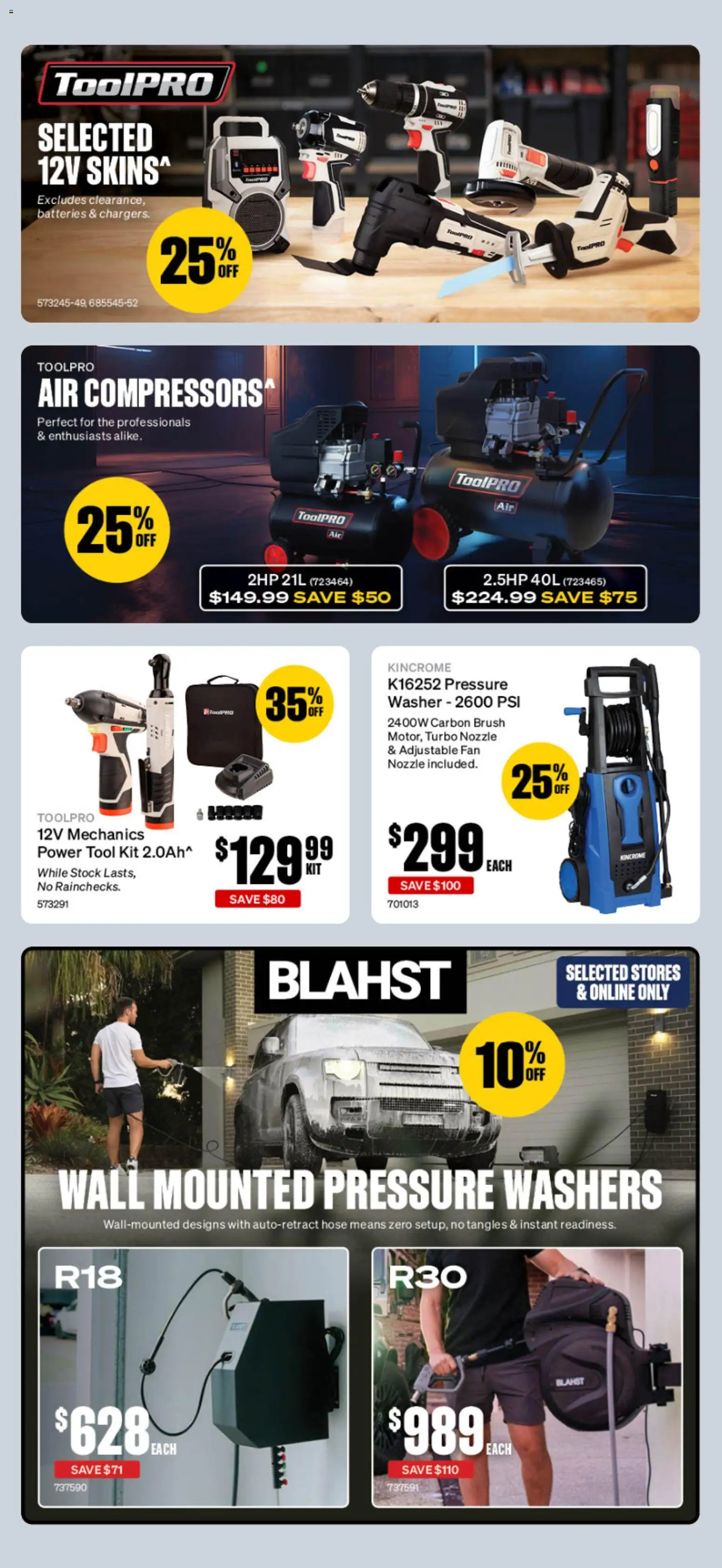 Supercheap Auto catalogue - valid from 30/09/2026 | Page: 11 | Products: Brush, Batteries, Fan, Washer