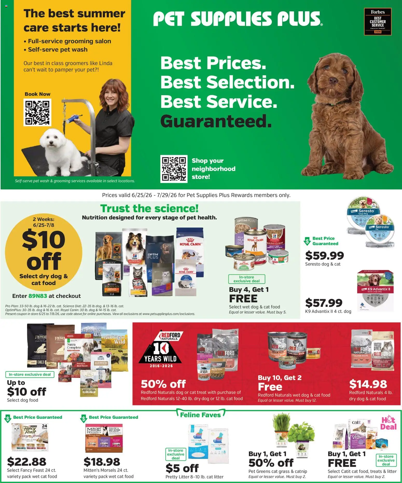 Pet Supplies Plus Weekly Ad | 06/25 catalogue cover