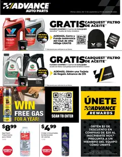 Preview of Advance Auto Parts weekly ads valid from 09/13/2026