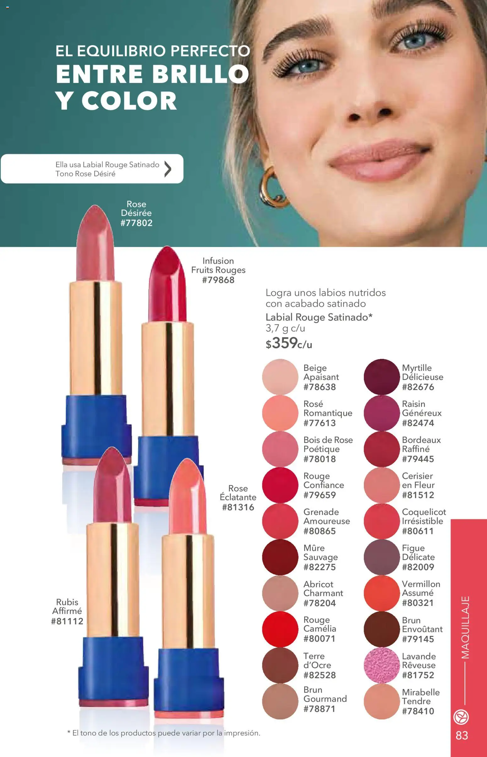 Nuevas ofertas de Yves Rocher válidas en toda la República Mexicana desde el 12.05.2026. ¡Encuentra las mejores ofertas en Yves Rocher campaña 7 2026! | Página: 85 | Productos: Brillo, Maquillaje