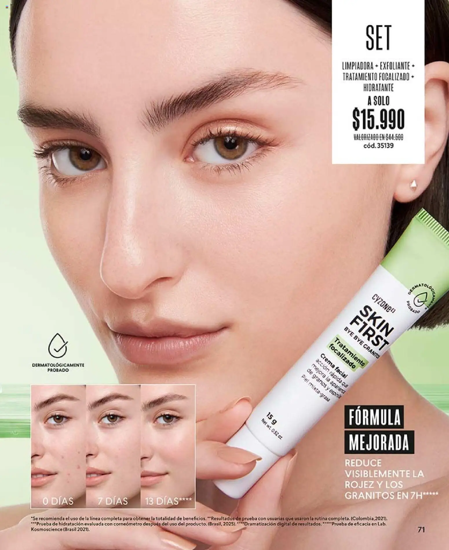 Catálogo CyZone Campaña 15 │ válido desde el 06.09.2026 | Página: 71 | Productos: Crema
