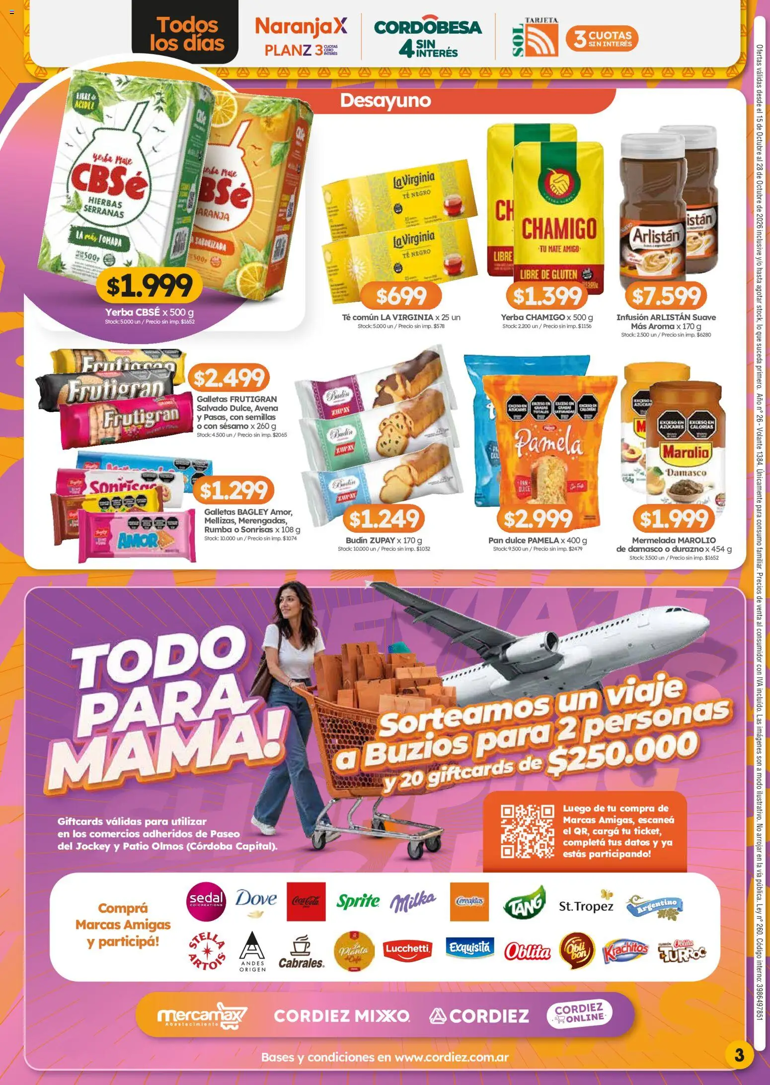 Cordiez - Ofertas │ válido desde el 15/10/2026 | Página: 3
