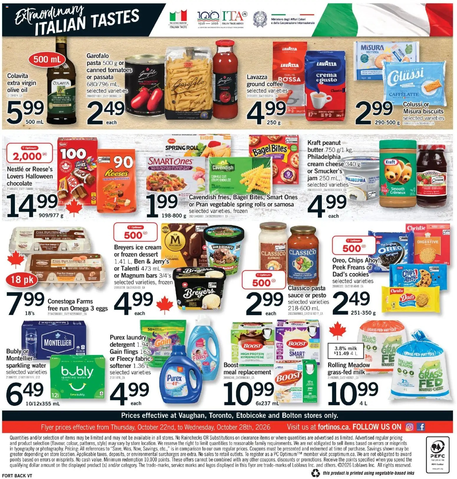 Fortinos flyer valid from Oct 22, 2026 | Page: 2
