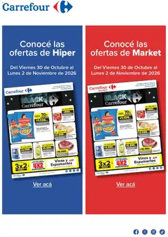 Vista previa Carrefour - Black Friday válido desde el 30/10/2026