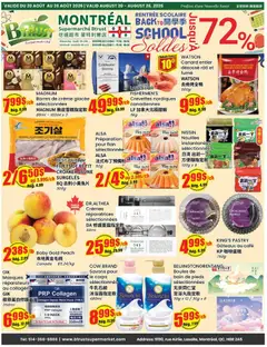Preview of Btrust Supermarket weekly flyer - Montreal from shop Btrust Supermarket valid from Aug 20, 2026