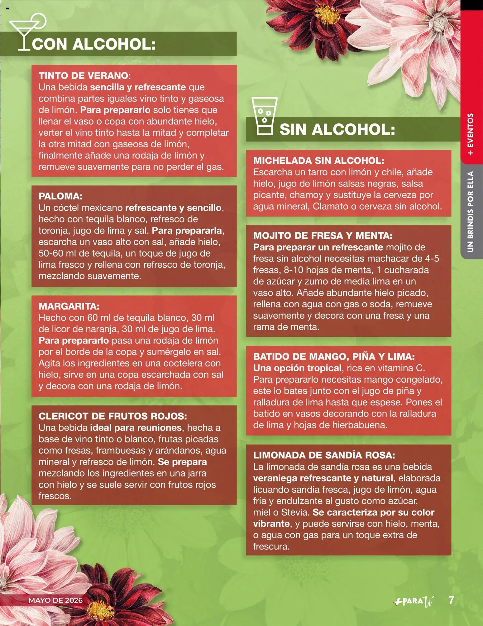 Nuevas ofertas de Casa Ley válidas en toda la República Mexicana desde el 01.05.2026. ¡Encuentra las mejores ofertas en Casa Ley folleto Para ti             ! | Página: 9 | Productos: Jugo, Piña, Tequila, Vasos