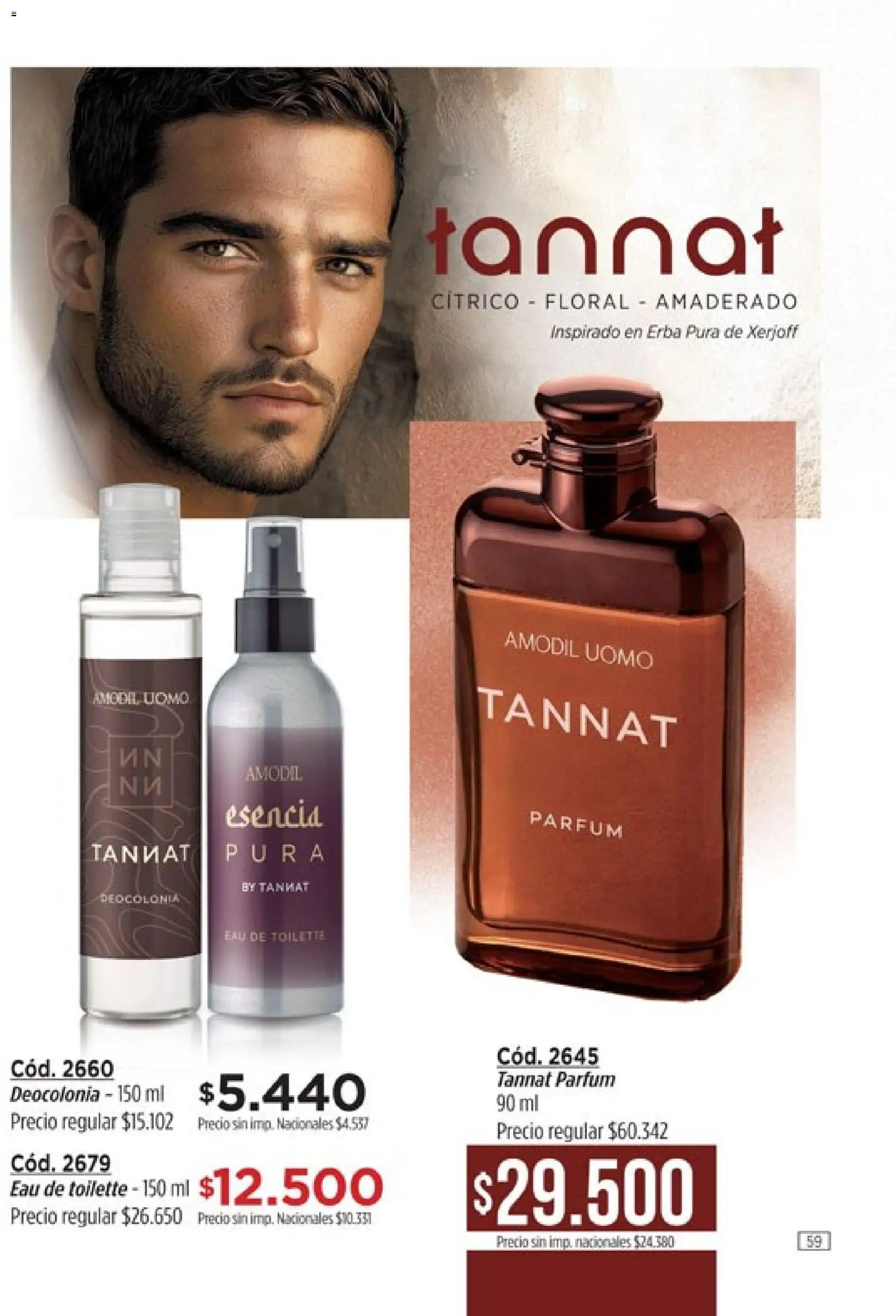 Catálogo Amodil Campaña 12 │ válido desde el 30/06/2026 | Página: 59 | Productos: Eau de toilette