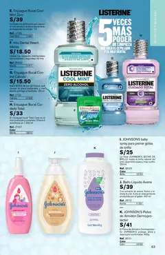 Vista previa de folleto Leonisa catálogo - Aliados Feliz día, Papá de la Leonisa válido desde 04.06.2026 | Página: 63 | Productos: Enjuague bucal, Baño, Avena, Polvo
