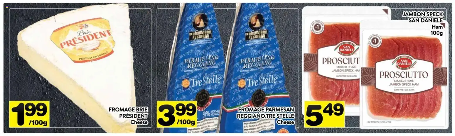 Pa Supermarché flyer valid from Aug 3, 2026 | Page: 8 | Products: Cheese, Ham